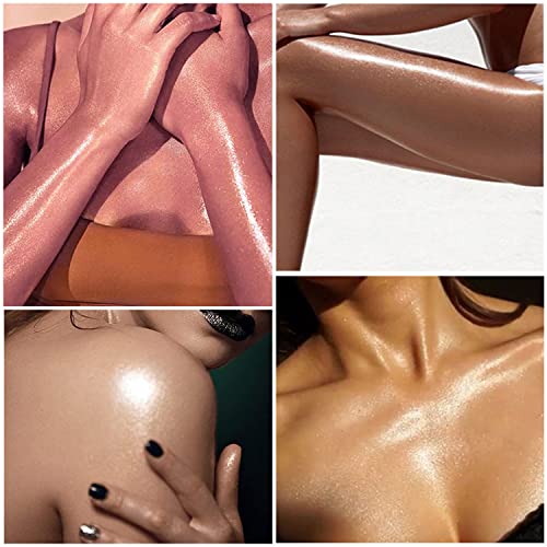 Body Luminizer, High Gloss Waterproof Moisturizing for Face & Body Luminizer,...