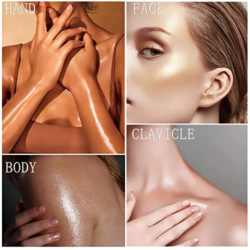 Body Luminizer, High Gloss Waterproof Moisturizing for Face & Body Luminizer,...