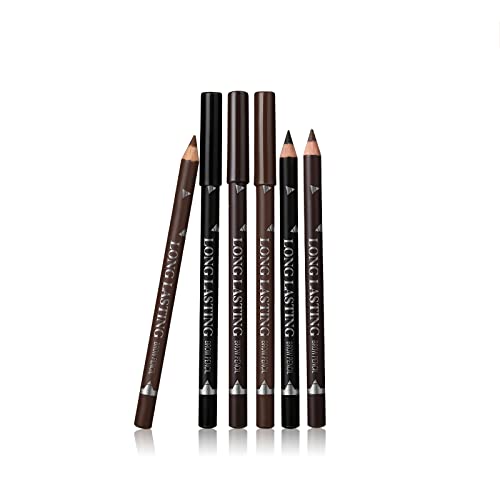 SUMEITANG 3 Colors Eyebrow Pencil Eyeliner Set, Waterproof Eye Brow Pencil, E...