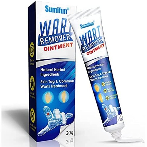 Sumifun Wart Removal Cream, Common Wart, Safe and Effective, for Body Skin Ta...