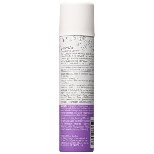 Summer’s Eve Ultra Freshening Feminine Deodorant Spray 2 Ounce s (2-Units) (P...