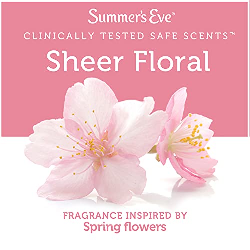 Summer's Eve Cleansing Cloths, pH-Balanced, Dermatologist & Gynecologist Test...