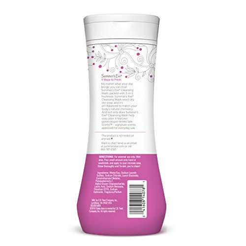 Summer's Eve Cleansing Wash, Simply Sensitive, 15 Oz, Pack of 3