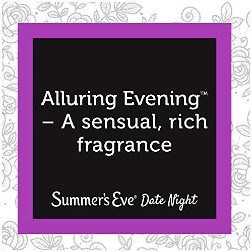 Summer's Eve Date Night Feminine Cleansing Cloths Pre/Post-Intimacy Cleansing...