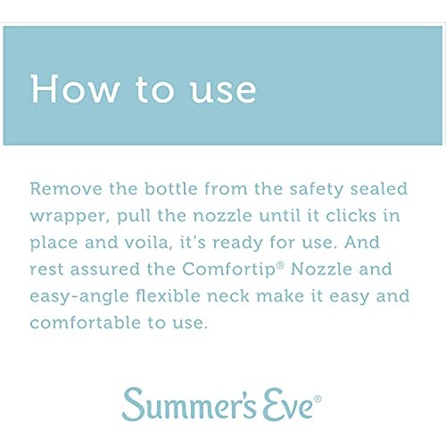 Summer's Eve Douche, Extra Cleansing Vinegar and Water, 4-Units, 4.5 Ounce Ea...