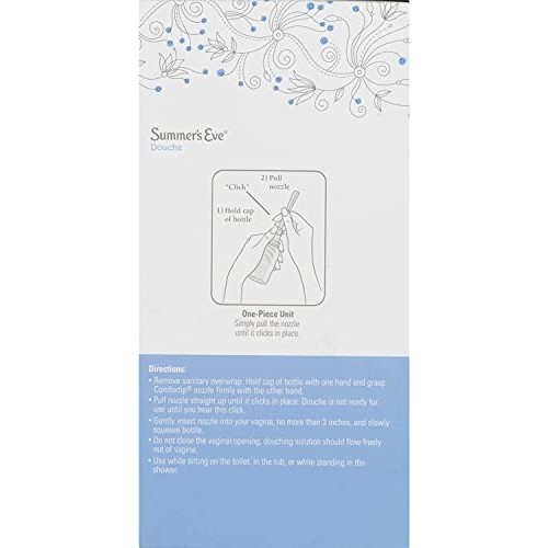 Summer's Eve Douche, Extra Cleansing Vinegar and Water, 4-Units, 4.5 Ounce Ea...