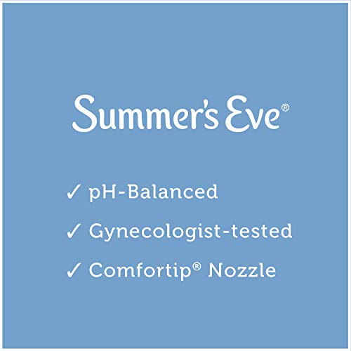Summer's Eve Douche | Medicated | 4.5 oz Size | Pack of 6 | pH Balanced, Derm...