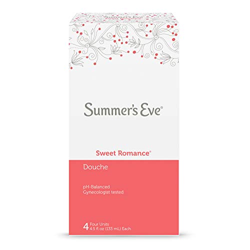 Summer's Eve Douche, Sweet Romance, 4 Units, 4.5 oz Each