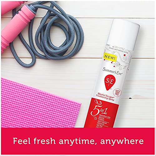 Summer's Eve Feminine Deodorant Freshening Spray, Blissful Escape, 2 FL OZ, P...