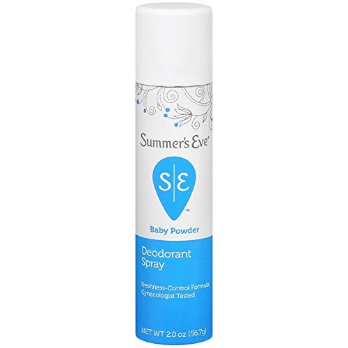 Summer's Eve Feminine Deodorant Spray Baby Powder 2 oz