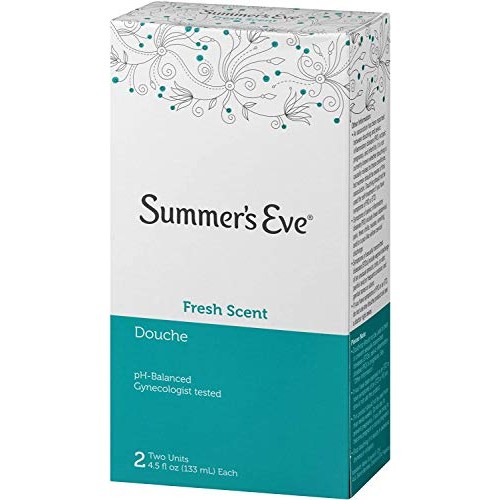 Summer's Eve Fresh Scent Douche Vinegar & Water, Feminine Wash, 4.5oz Bottles...