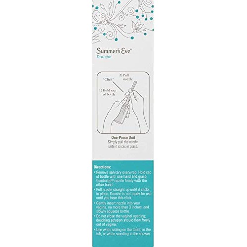Summer's Eve Fresh Scent Douche Vinegar & Water, Feminine Wash, 4.5oz Bottles...