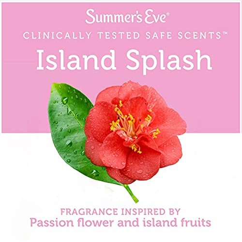 Summer's Eve Freshening Spray Deodorant, 2 oz, Island Splash (Pack of 5)