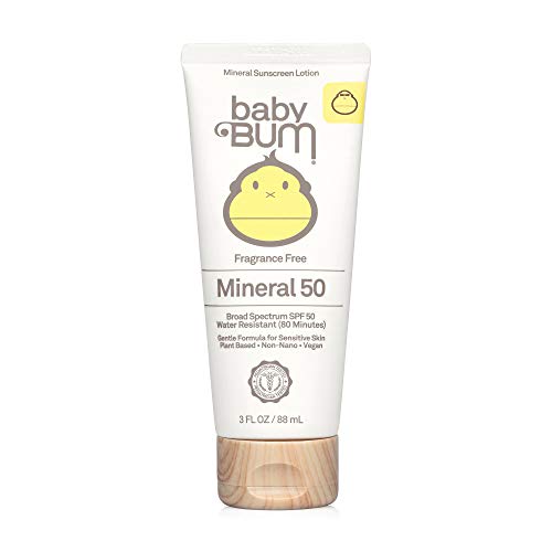 Baby Bum SPF 50 Sunscreen Lotion | Mineral UVA/UVB Face and Body Protection f...