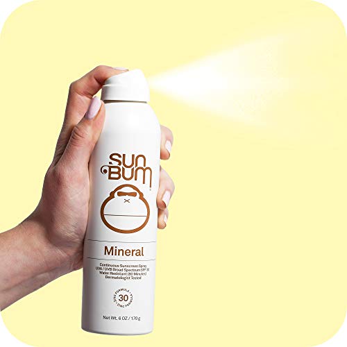 Sun Bum Mineral SPF 30 Sunscreen Spray | Vegan and Reef Friendly (Octinoxate ...