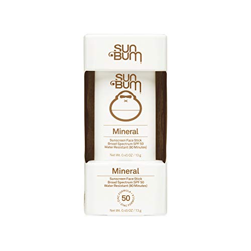 Sun Bum Mineral SPF 50 Sunscreen Face Stick | Vegan and Reef Friendly (Octino...