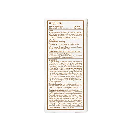 Sun Bum Mineral SPF 50 Sunscreen Face Stick | Vegan and Reef Friendly (Octino...