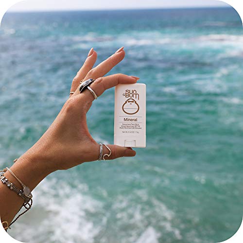 Sun Bum Mineral SPF 50 Sunscreen Face Stick | Vegan and Reef Friendly (Octino...