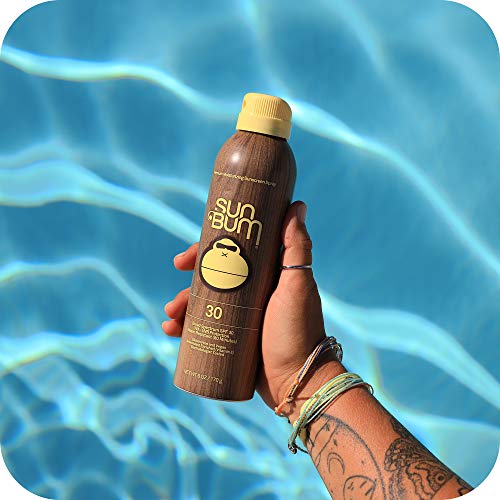 Sun Bum Original SPF 30 Sunscreen Spray |Vegan and Reef Friendly (Octinoxate ...