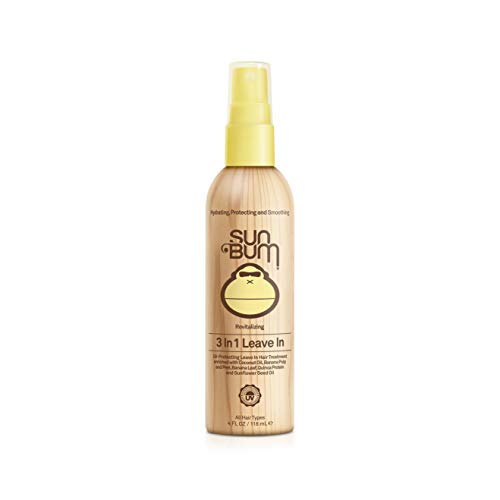 Sun Bum Revitalizing 3 in 1 Leave-In Conditioner Spray Detangler | Anti Frizz...