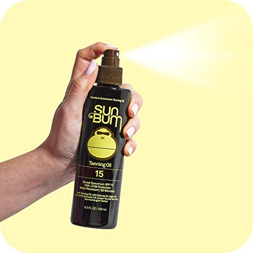 Sun Bum SPF 15 Moisturizing Tanning Oil | Broad Spectrum UVA/UVB Protection |...