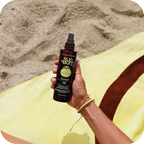 Sun Bum SPF 15 Moisturizing Tanning Oil | Broad Spectrum UVA/UVB Protection |...