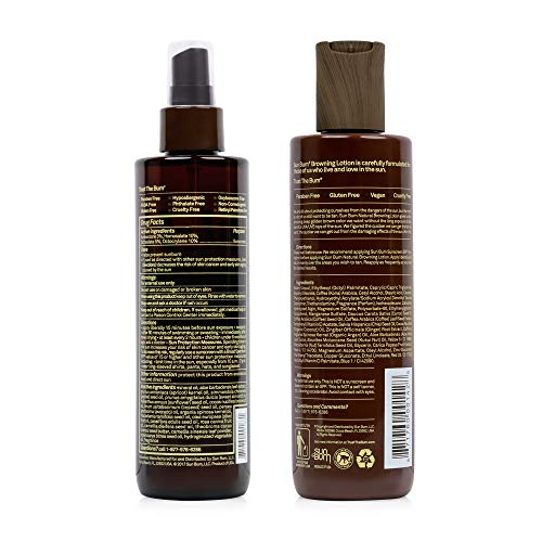 Sun Bum Sun Bum Browning Lotion and Spf 15 Tanning Oil Vegan and Reef Friendl...