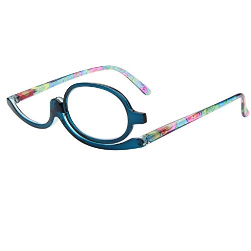 Sun Kea Universal Presbyopic Glasses Flip-up Lens Make up Glasses Folding Mag...