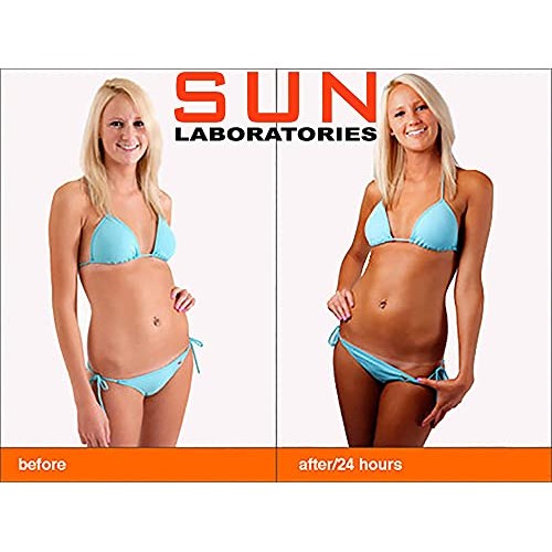 Sun Laboratories Ultra Dark Self-Tanning Lotion for Body and Face - Sunless T...