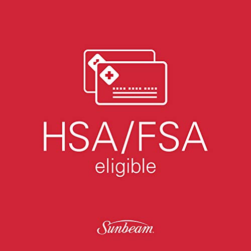 Sunbeam Heating Pad for Neck & Shoulder Pain Relief | Standard Size Renue, 4 ...