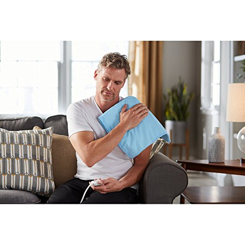 Sunbeam Heating Pad for Pain Relief, Standard Size UltraHeat, 3 Heat Settings...
