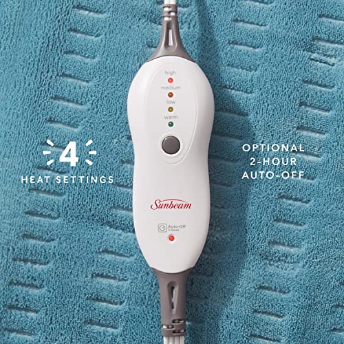 Sunbeam, Heating Pad for Pain Relief XL King Size SoftTouch 4 Heat Settings w...