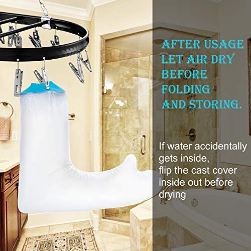 Waterproof Arm Cast Cover for Shower Adult Long full Protector Cover Soft Com...