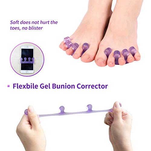 Toe Separators for Nail Polish,Toe Separators Pedicure,Toe Separators use for...