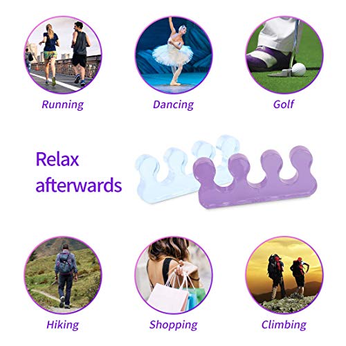 Toe Separators for Nail Polish,Toe Separators Pedicure,Toe Separators use for...