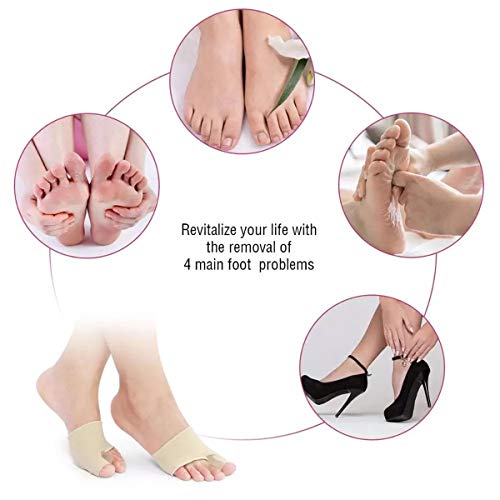 Bunion Corrector and Bunion Pain Relief Kit, Gel Bunion Pads & Sleeve, Toe Se...