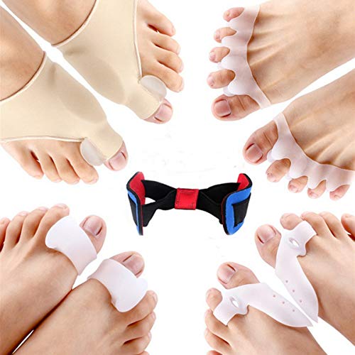 Bunion Corrector and Bunion Pain Relief Kit, Gel Bunion Pads & Sleeve, Toe Se...