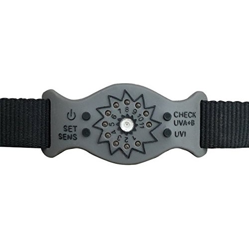 SunFriend Personal UV Monitor, Black