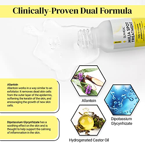 Milia Remover Milia Spot Treatment Helps Dissolve and Reduce Milia in 4 weeks...