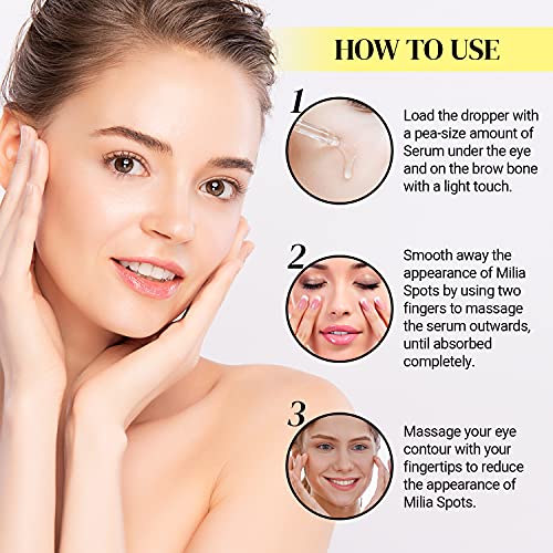 Milia Remover Milia Spot Treatment Helps Dissolve and Reduce Milia in 4 weeks...