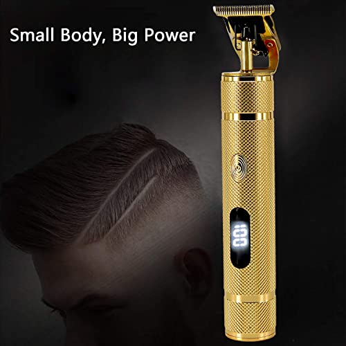 Professional Cordless Hair Trimmer, SUNKLOOF Hair Clippers for Men 0mm Baldhe...