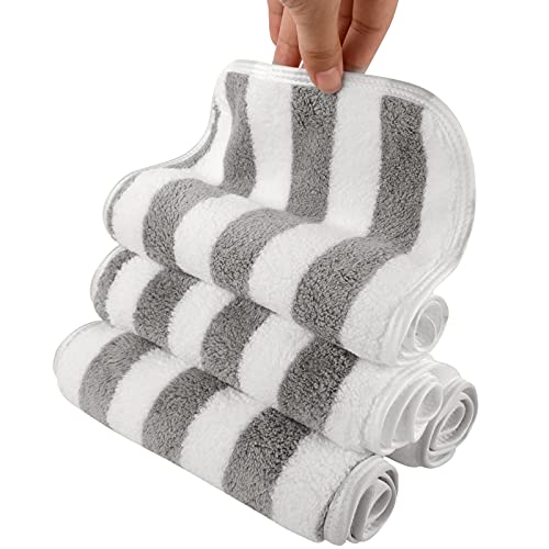 SUNLAND Microfiber Face Makeup Remover Cloth Reusable Facial Cleansing Towel ...