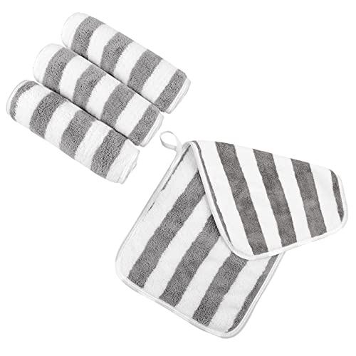 SUNLAND Microfiber Face Makeup Remover Cloth Reusable Facial Cleansing Towel ...