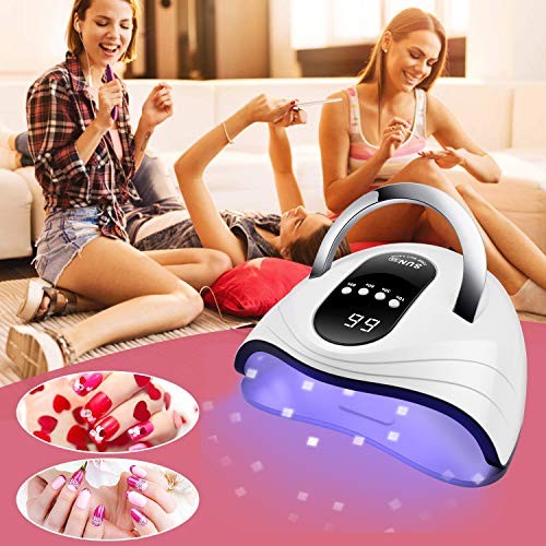 Sunrich UV Gel Nail Lamp 120W LED Nail Light Fast Nail Dryer for Gel Polish C...