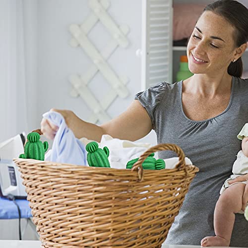 Sunseeke Silicone Dryer Balls, Natural Fabric Softener, Reusable, Reduces Clo...