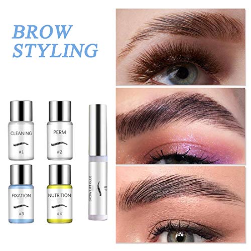 Eyebrow Lamination Kit,SUNSENT Brow Lamination Kit,Eyebrow Brow Perm,Professi...