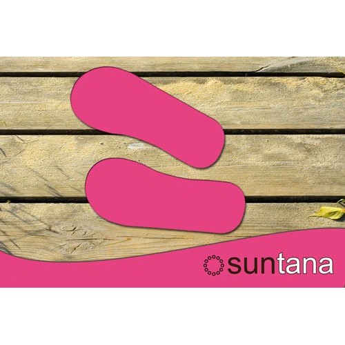 Spray Tan Foot Protectors - 200 Count (100 Pairs) - PINK