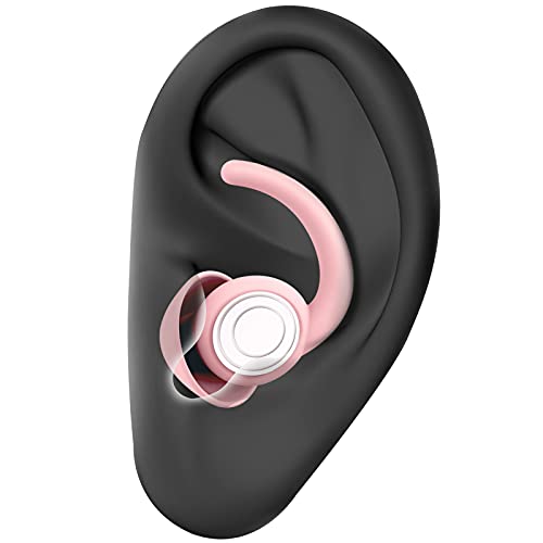 Ear Plugs for Sleeping Noise Cancelling, 2 Pairs Reusable Earplugs Sound Bloc...