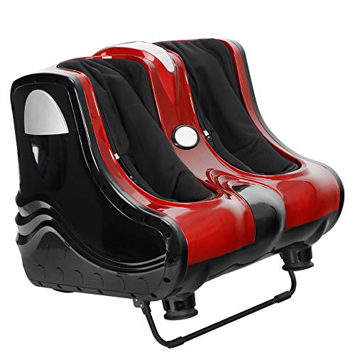 SUPER DEAL Electric Foot Calf Leg Massager Shiatsu Kneading Rolling Massager ...