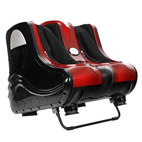 SUPER DEAL Electric Foot Calf Leg Massager Shiatsu Kneading Rolling Massager ...